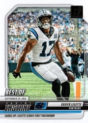 2025 Donruss Best of Instant Xavier Legette #INS-XLE card