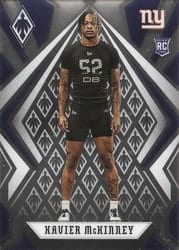 2020 Panini Phoenix Base Set Xavier McKinney #156 card