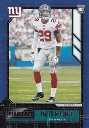 2020 Panini Playbook Base Set Xavier McKinney #152 card