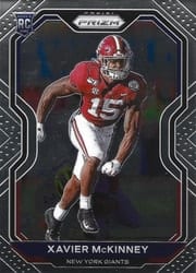 2020 Panini Prizm Base Set Xavier McKinney #349 card