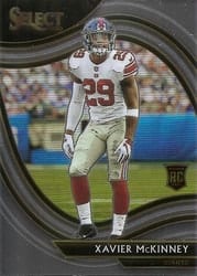 2020 Panini Select Base Set Xavier McKinney #391 card