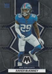 2022 Panini Mosaic Base Set Xavier McKinney #149 card