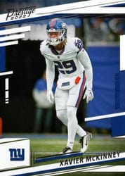 2022 Panini Prestige Base Set Xavier McKinney #222 card