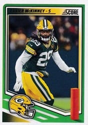 2025 Score Base Set Xavier McKinney #227 card