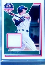 2022 Panini Stars & Stripes USA Baseball Materials Xavier Neyens #USAM-XN card