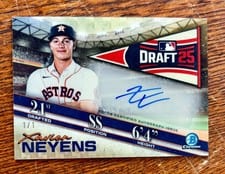 2025 Bowman Draft Bowman Draft Night Autographs Xavier Neyens #BDNA-XN card