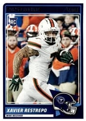 2025 Score Rookies Xavier Restrepo #6 card
