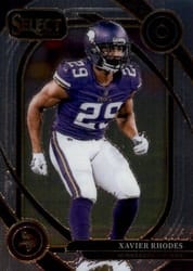 2024 Panini Select Base Set Xavier Rhodes #201 card