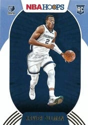 2020-21 Hoops Winter Base Set Xavier Tillman #221 card