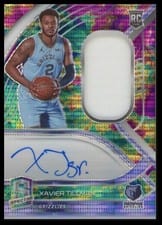 2020 Panini Spectra Xavier Tillman #214 card