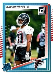 2025 Donruss Base Set Xavier Watts #399 card