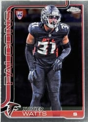 2025 Topps Chrome Base Set Xavier Watts #393 card