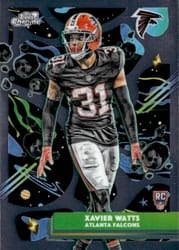 2025 Topps Cosmic Chrome Base Set Xavier Watts #106 card