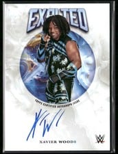 2025 Topps Exalted WWE Wrestling Exalted Autographs Xavier Woods #EXA-XAV card