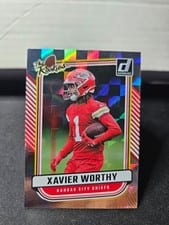 2024 Donruss The Rookies Xavier Worthy #TR-40 card