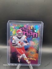2024 Finest The Man Xavier Worthy #TM-8 card