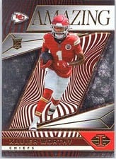 2024 Panini Illusions Amazing Xavier Worthy #5 card