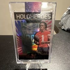 2024 Panini Illusions HoloHeroes Rookies Xavier Worthy #15 card