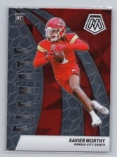 2024 Panini Mosaic Elevate Xavier Worthy #7 card