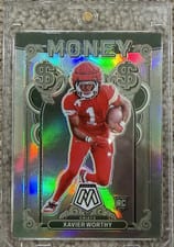 2024 Panini Mosaic Money Xavier Worthy #4 card