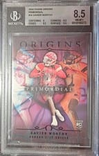 2024 Panini Origins Primordial Xavier Worthy #14 card