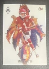2024 Panini Phoenix Color Blast Xavier Worthy #CB-XWY card
