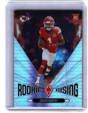 2024 Panini Phoenix Rookie Rising Xavier Worthy #RR-XWY card
