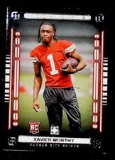 2024 Panini Photogenic Rookie Pix Xavier Worthy #10 card