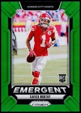 2024 Panini Prizm Emergent Xavier Worthy #7 card