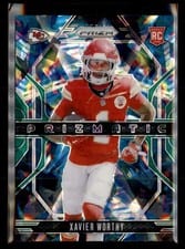 2024 Panini Prizm Prizmatic Xavier Worthy #14 card