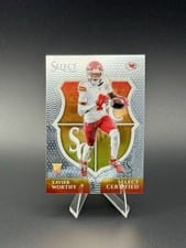 2024 Panini Select Select Certified Rookies Xavier Worthy #8 card