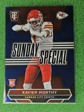 2024 Panini Totally Certified Sunday Special Xavier Worthy #22 card