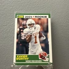 2024 Score 35th Anniversary Rookies Xavier Worthy #1 card