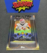 2024 Topps Midnight Lunar Tide Xavier Worthy #LT-4 card