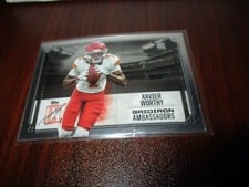 2024 Topps Signature Class Gridiron Ambassadors Xavier Worthy #GA-7 card