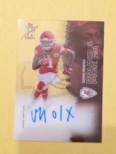 2024 Topps Signature Class Rookie Class Crystal Clear Autographs Xavier Worthy #RCC-XW card
