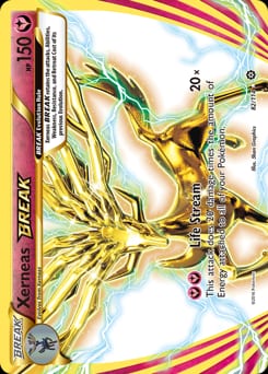 Steam Siege Xerneas BREAK #82 card