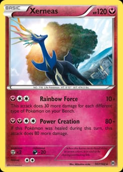 2015 BREAKthrough Xerneas #107 card