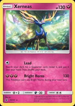 Crimson Invasion Xerneas #73 card