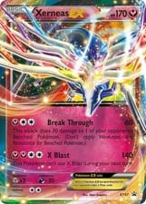 XY Black Star Promos Xerneas-EX #XY07 card