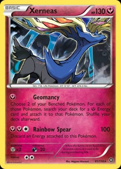Steam Siege Xerneas #81 card