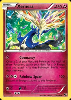 XY Xerneas #96 card