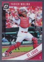 2018 Donruss Optic Base Set Yadier Molina #142 card