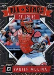2018 Donruss Optic Base Set Yadier Molina #174 card