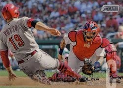 2018 Stadium Club Base Set Yadier Molina #127 card