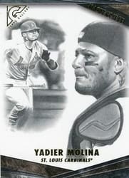 2018 Topps Gallery Masterpiece Yadier Molina #M-16 card