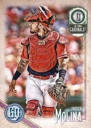 2018 Topps Gypsy Queen Base Set Yadier Molina #6 card