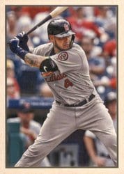 2019 Bowman Heritage Base Set Yadier Molina #53VR-115 card