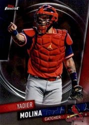2019 Finest Base Set Yadier Molina #47 card