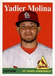2019 Topps Archives Base Set Yadier Molina #69 card